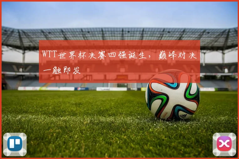 WTT世界杯决赛四强诞生，巅峰对决一触即发