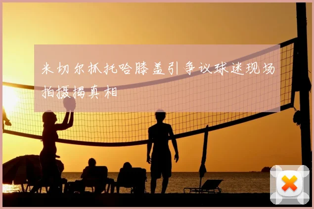 米切尔抓托哈膝盖引争议球迷现场拍摄揭真相