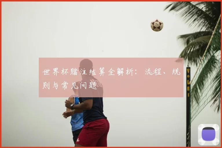 世界杯赌注结算全解析：流程、规则与常见问题